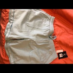 Light blue shorts NWT.